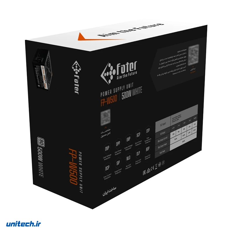 منبعتغذیهکامپیوتر500واتفاطرمدلFPW50080Plus500W (1)